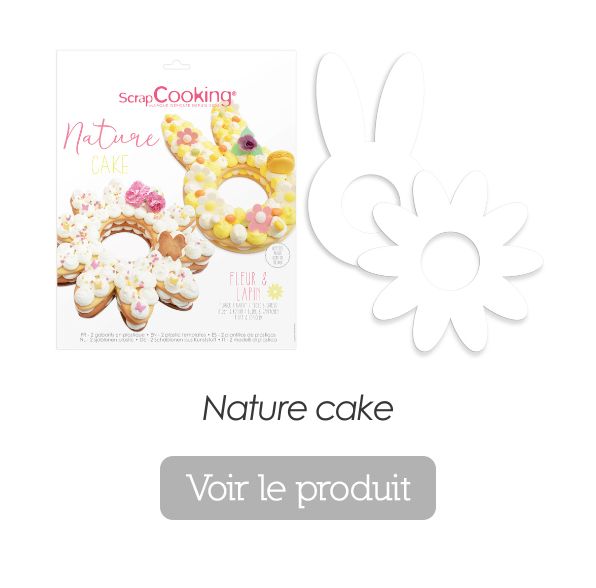 Nature Cake lapin - ScrapCooking